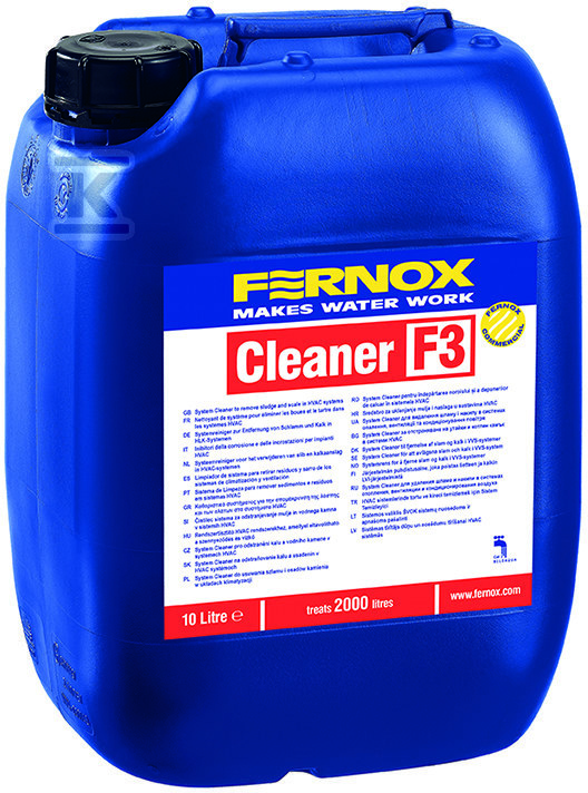 Środek czyszczący, Cleaner FERNOX F3 10 - 62555